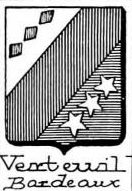 Verteuil Coat of Arms / Family Crest 0