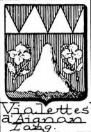 Vialettes Coat of Arms / Family Crest 0