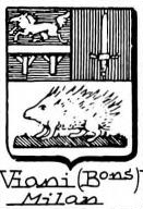 Viani Coat of Arms / Family Crest 3