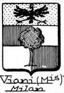 Viani Coat of Arms / Family Crest 2