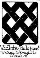 Vichte Coat of Arms / Family Crest 0