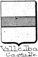 Villalba Coat of Arms / Family Crest 2