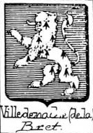 Villedenache Coat of Arms / Family Crest 0