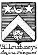 Villoutreys Coat of Arms / Family Crest 0