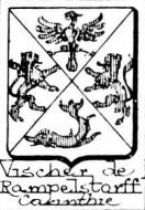 Vischer Coat of Arms / Family Crest 18