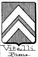 Vitelli Coat of Arms / Family Crest 3