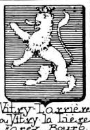 Vitry Coat of Arms / Family Crest 1