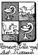 Vivenot Coat of Arms / Family Crest 1