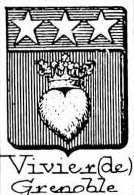 Vivier Coat of Arms / Family Crest 1