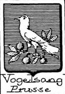 Vogelsang Coat of Arms / Family Crest 1