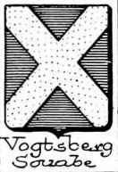 Vogtsberg Coat of Arms / Family Crest 0