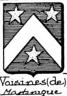 Voisines Coat of Arms / Family Crest 1