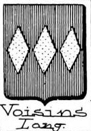 Voisins Coat of Arms / Family Crest 1