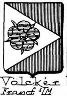 Volcker Coat of Arms / Family Crest 2