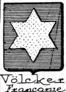 Volcker Coat of Arms / Family Crest 3