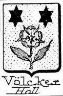 Volcker Coat of Arms / Family Crest 1