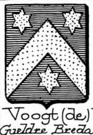 Voogt Coat of Arms / Family Crest 3