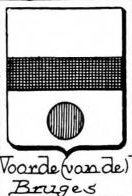 Voorde Coat of Arms / Family Crest 2