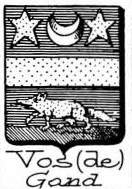 Vos Coat of Arms / Family Crest 20