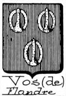 Vos Coat of Arms / Family Crest 26