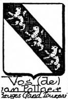 Vos Coat of Arms / Family Crest 31