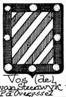 Vos Coat of Arms / Family Crest 33