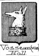 Vossem Coat of Arms / Family Crest 2