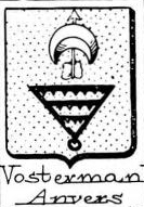 Vosterman Coat of Arms / Family Crest 0