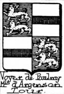 Voyer Coat of Arms / Family Crest 2