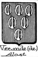 Vremde Coat of Arms / Family Crest 0