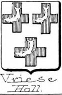 Vriese Coat of Arms / Family Crest 1