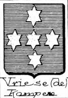 Vriese Coat of Arms / Family Crest 4