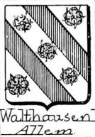 Walthausen Coat of Arms / Family Crest 1
