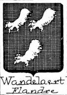 Wandelaert Coat of Arms / Family Crest 0