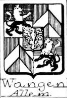 Wangen Coat of Arms / Family Crest 2