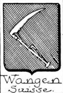 Wangen Coat of Arms / Family Crest 3