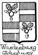Wardenburg Coat of Arms / Family Crest 0