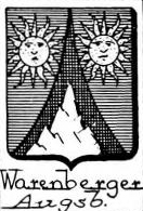 Warenberger Coat of Arms / Family Crest 0