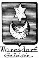 Warnsdorf Coat of Arms / Family Crest 1