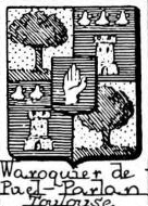 Waroquier Coat of Arms / Family Crest 1