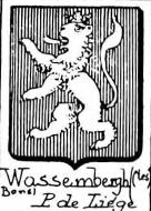 Wassembergh Coat of Arms / Family Crest 0