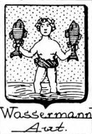 Wassermann Coat of Arms / Family Crest 1
