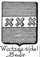 Watines Coat of Arms / Family Crest 0