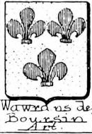 Wavrans Coat of Arms / Family Crest 2
