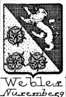 Webler Coat of Arms / Family Crest 0