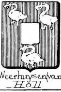 Weerhuysen Coat of Arms / Family Crest 0