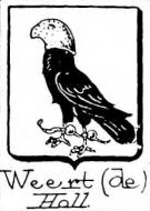 Weert Coat of Arms / Family Crest 1