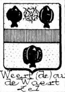 Weert Coat of Arms / Family Crest 2