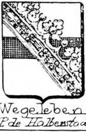 Wegeleben Coat of Arms / Family Crest 1