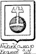 Wehrkamp Coat of Arms / Family Crest 0